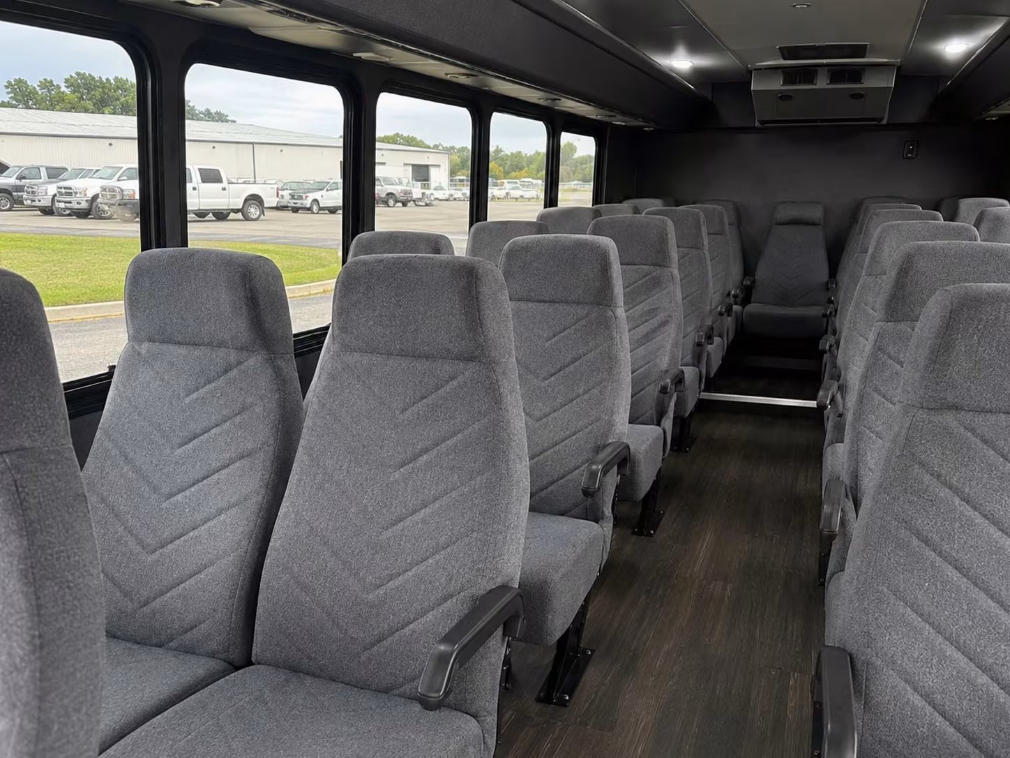 20 passenger minibus interior