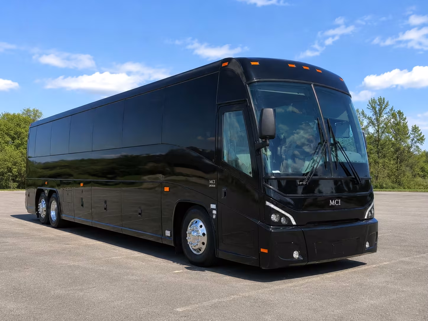 56 passenger charter bus
