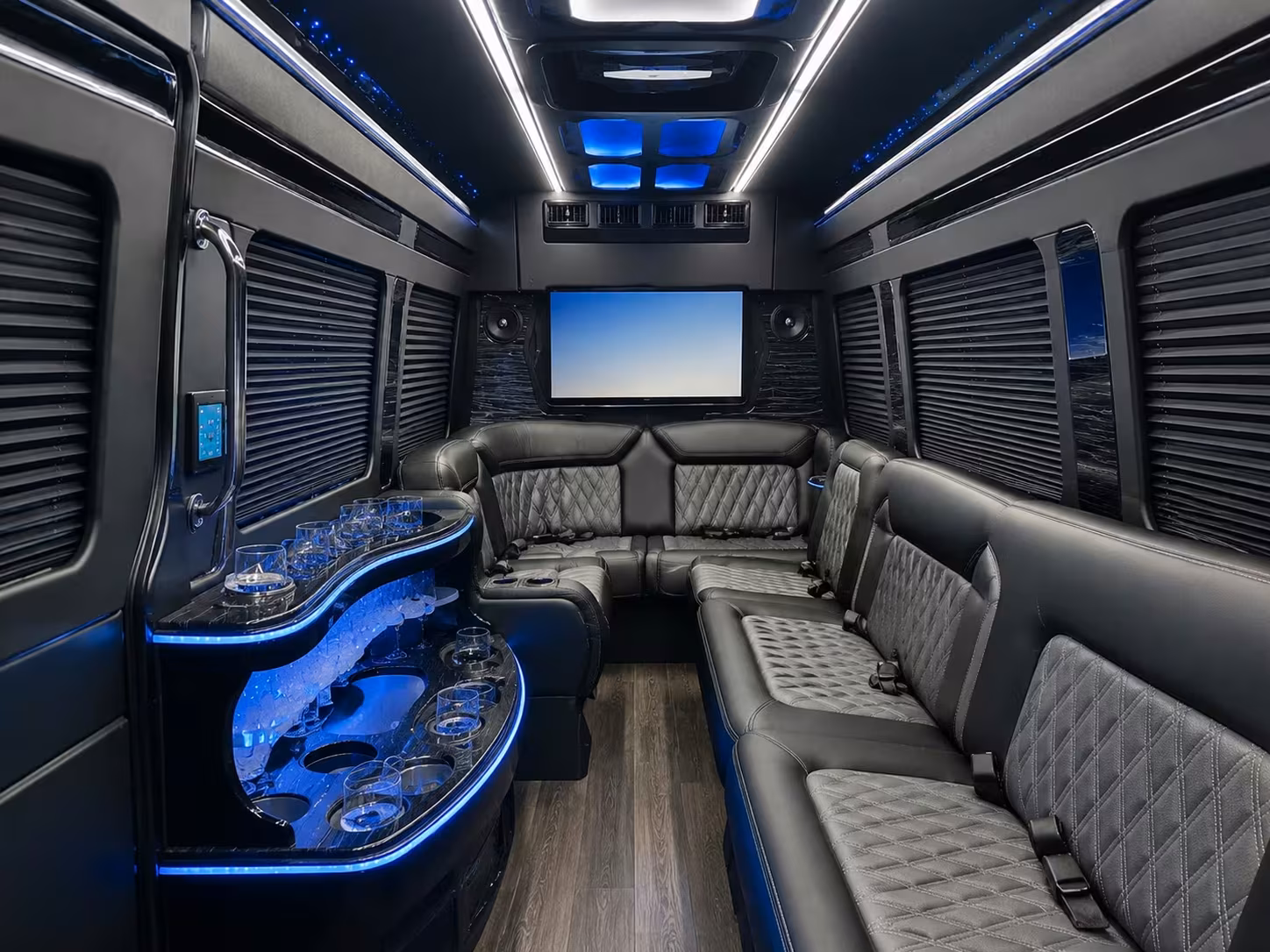 sprinter limousine inside