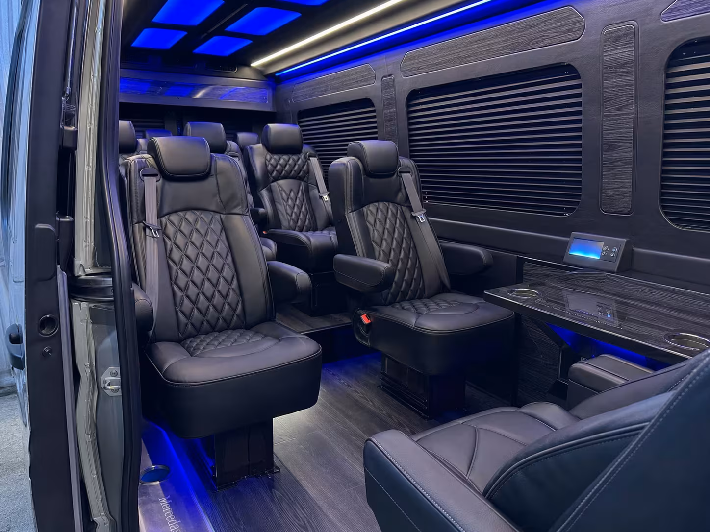 sprinter van transportation for groups and events across pearland