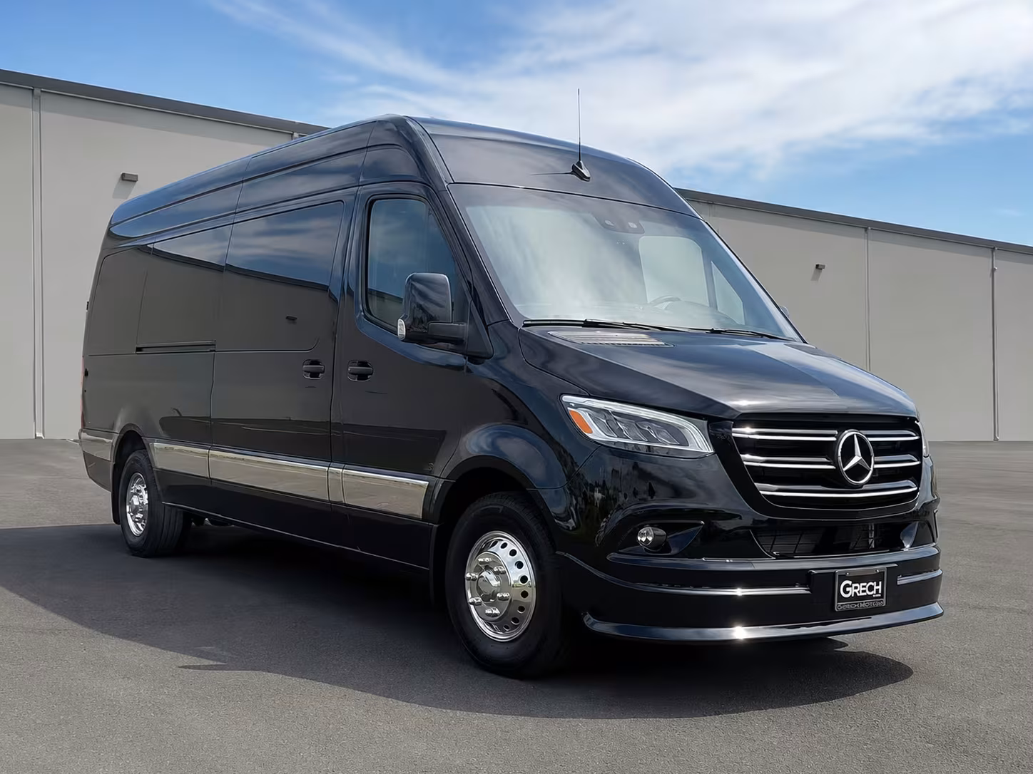 sprinter van with driver