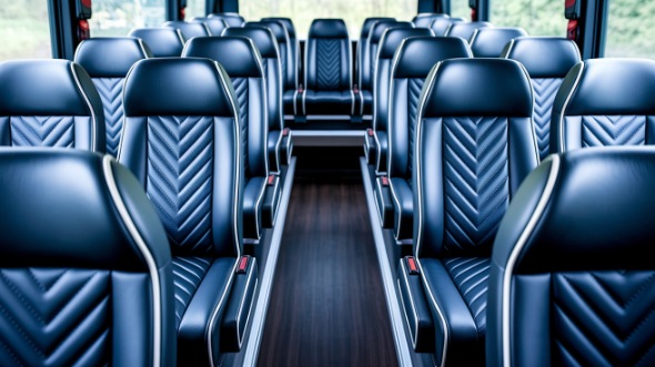 pearland 15 passenger minibus inside