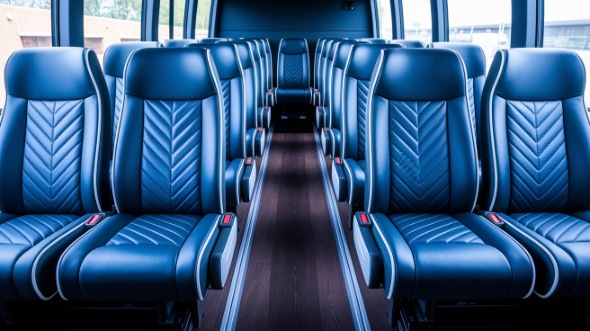 pearland 20 passenger minibus inside