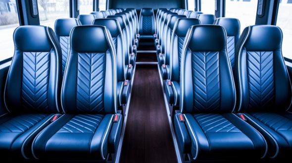 pearland 25 passenger minibus inside