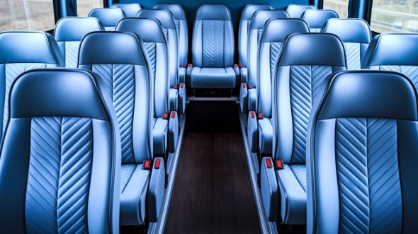 pearland 30 passenger minibus inside