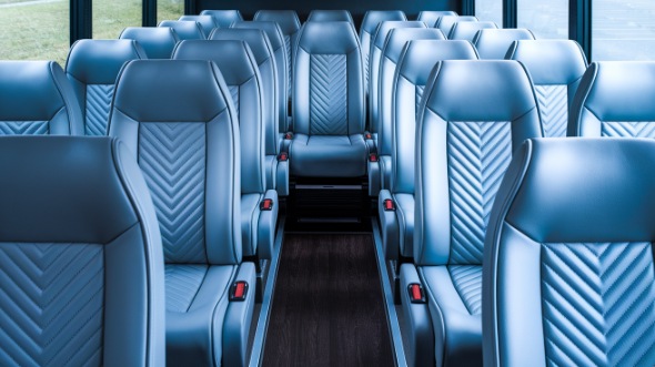 pearland 35 passenger minibus inside