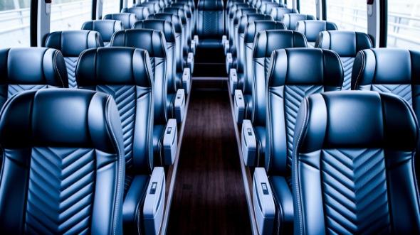 pearland 50 passenger charter bus rental