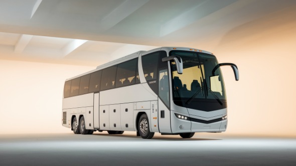 pearland 54 passenger charter bus