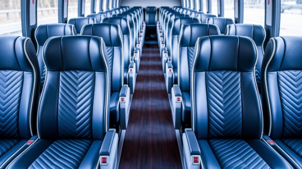 pearland 56 passenger charter bus rental