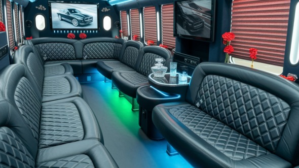 pearland sprinter limo rental inside